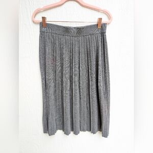 Zara Gray Pleated Skirt